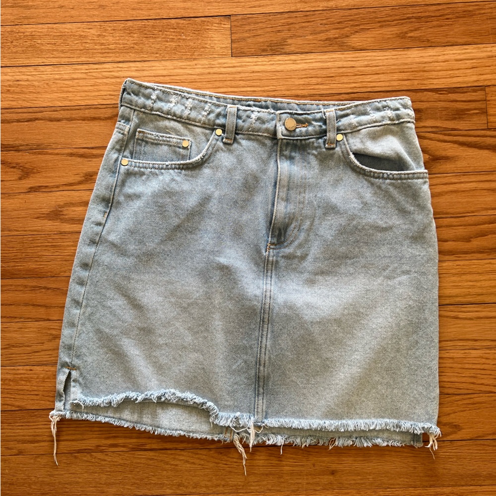 Denim skirt